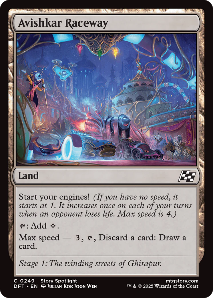 Avishkar Raceway [Aetherdrift] Foil