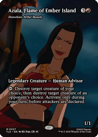 Azula, Flame of Ember Island - Diaochan, Artful Beauty (Borderless)  [Avatar: The Last Airbender: Eternal-Legal]
