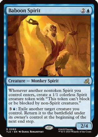 Baboon Spirit  [Avatar: The Last Airbender: Eternal-Legal]