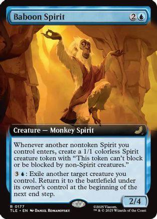 Baboon Spirit (Extended Art)  [Avatar: The Last Airbender: Eternal-Legal] Foil