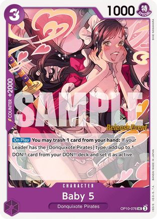 Baby 5 (OP10-076) - [Royal Blood Release Event Cards]