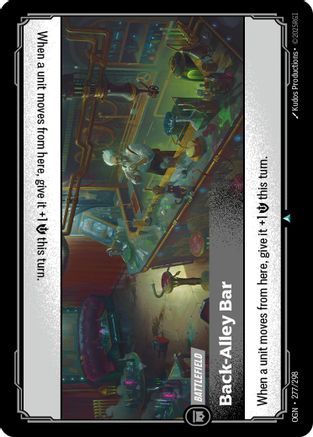 Back-Alley Bar (277/298) - [Origins]