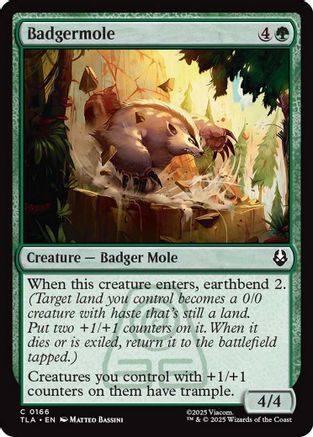 Badgermole  [Avatar: The Last Airbender] Foil