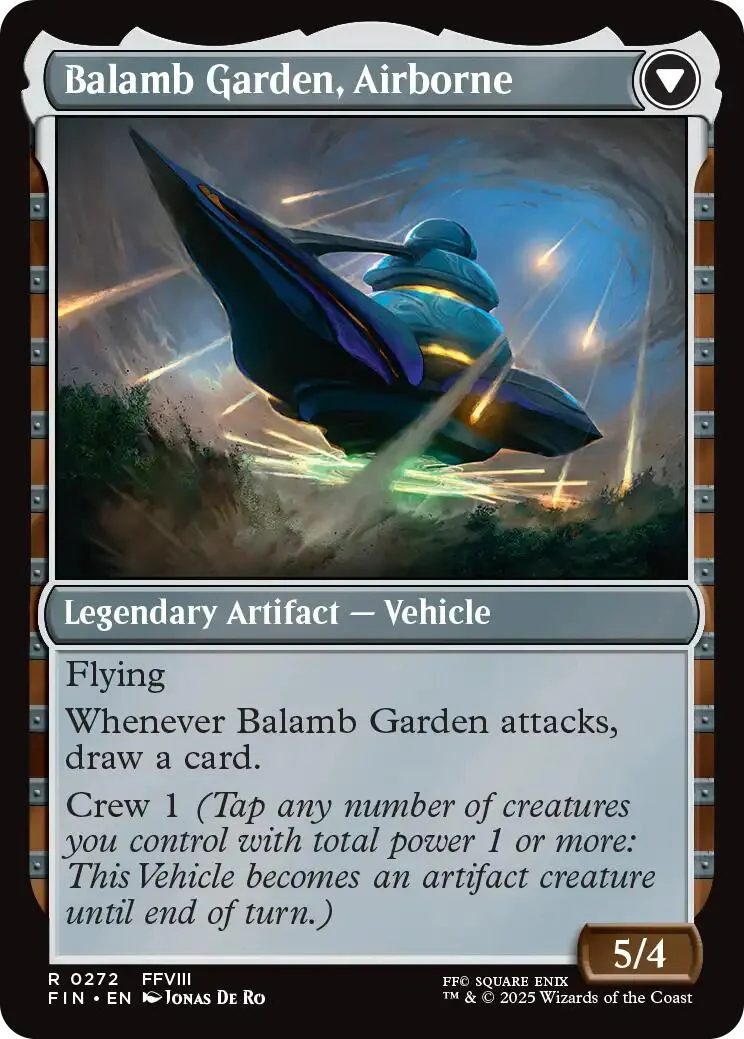 Balamb Garden, SeeD Academy // Balamb Garden, Airborne [FINAL FANTASY] Foil - Image 2