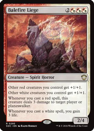 Balefire Liege  [Commander: Secrets of Strixhaven]