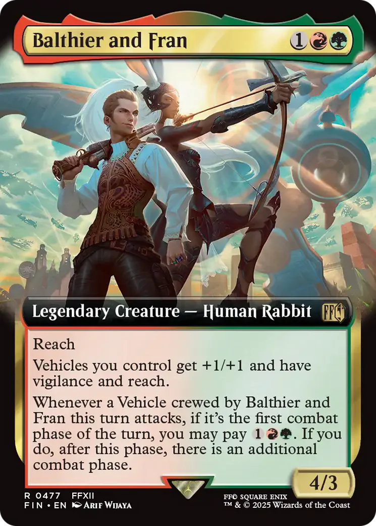 Balthier and Fran (Extended Art) [FINAL FANTASY] Foil