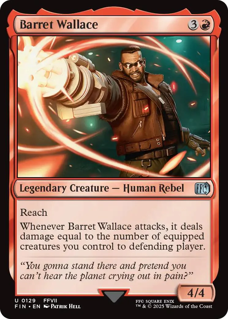 Barret Wallace [FINAL FANTASY] Foil