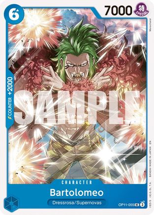Bartolomeo (OP11-055) - [A Fist of Divine Speed]