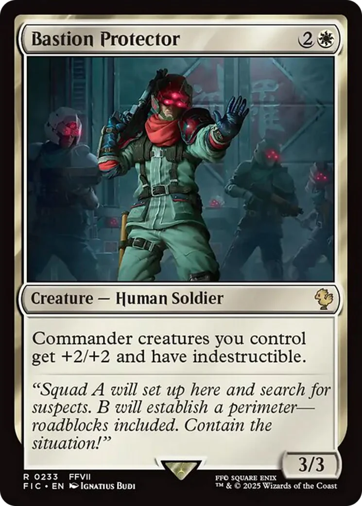 Bastion Protector [FINAL FANTASY Commander]