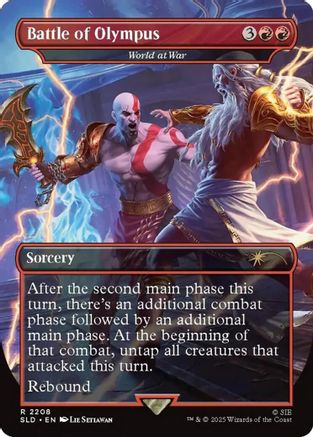 Battle of Olympus - World at War  [Secret Lair Drop Series] Foil