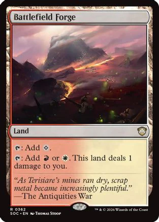 Battlefield Forge  [Commander: Secrets of Strixhaven]