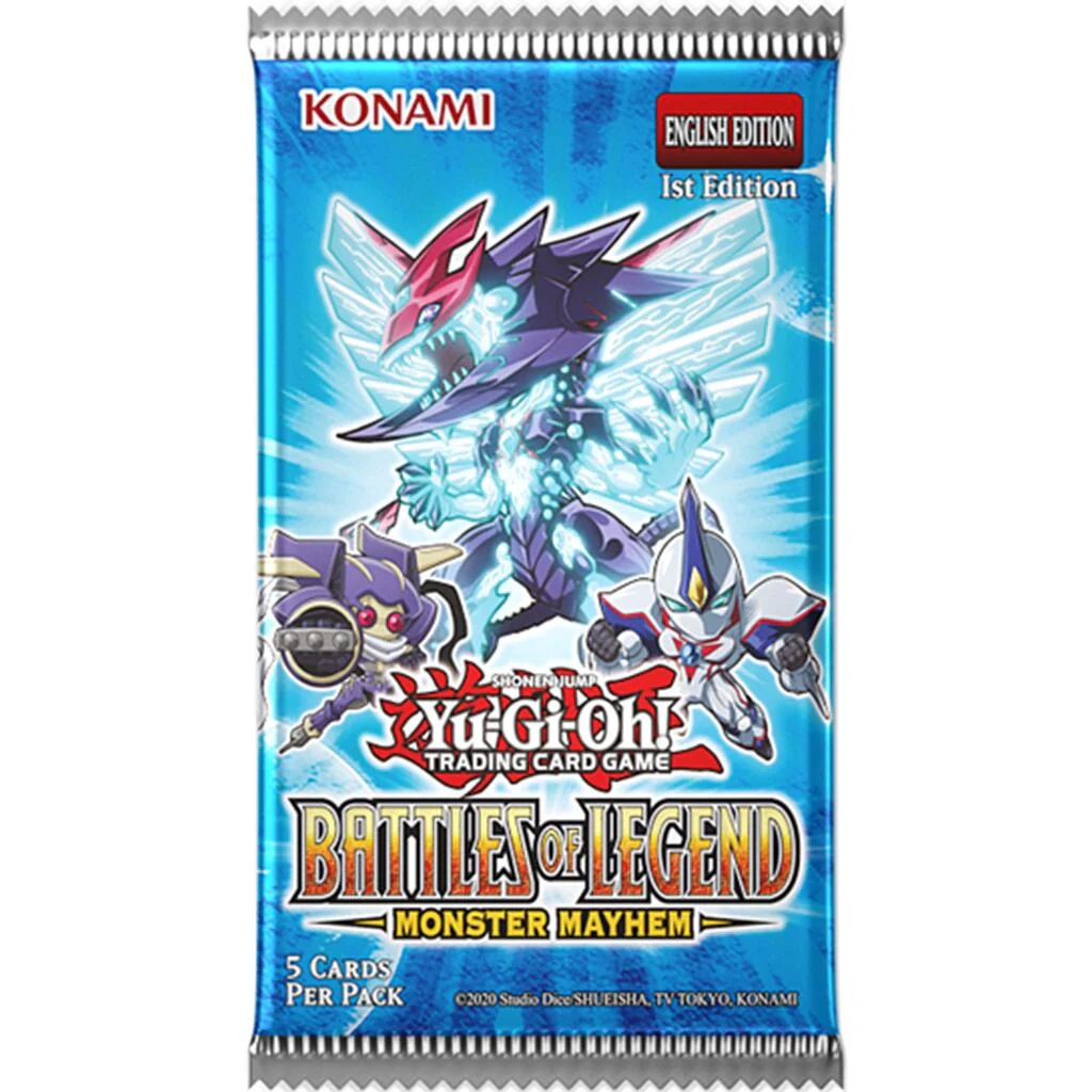 Battles of Legend: Monster Mayhem - Booster Pack (1st Edition)