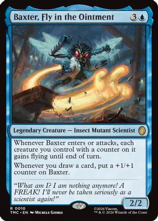 Baxter, Fly in the Ointment  [Commander: Teenage Mutant Ninja Turtles] Foil
