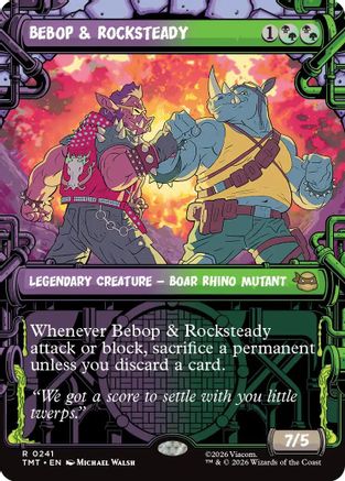 Bebop & Rocksteady (Showcase)  [Teenage Mutant Ninja Turtles]