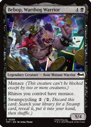 Bebop, Warthog Warrior  [Teenage Mutant Ninja Turtles] Foil