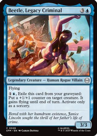 Beetle, Legacy Criminal  [Marvel's Spider-Man]