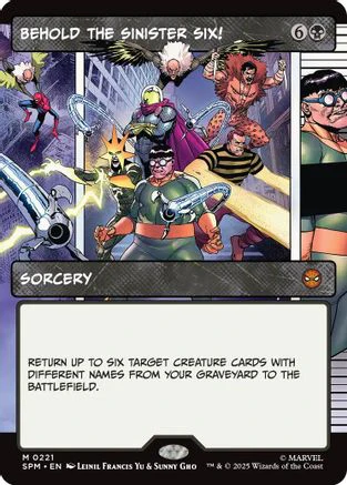 Behold the Sinister Six! (Showcase)  [Marvel's Spider-Man]