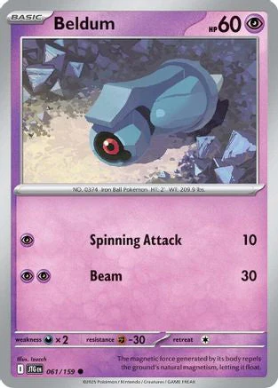 Beldum (061/159) [Scarlet & Violet: Journey Together] Reverse Holofoil