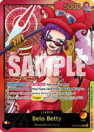 Belo Betty (SPR) (OP05-002) - [Extra Booster: Anime 25th Collection] Foil