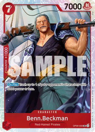 Benn.Beckman (Reprint) (OP09-009) - [Premium Booster -The Best- Vol. 2] Foil