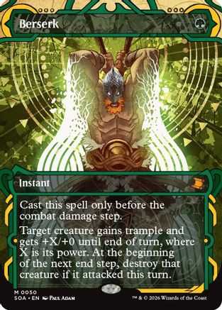 Berserk  [Secrets of Strixhaven: Mystical Archive] Foil