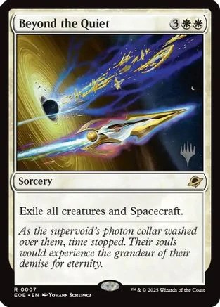 Beyond the Quiet  [Promo Pack: Edge of Eternities] Foil