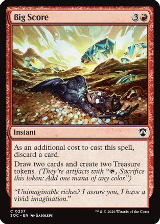 Big Score  [Commander: Secrets of Strixhaven]