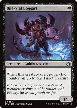 Bile-Vial Boggart  [Lorwyn Eclipsed] Foil