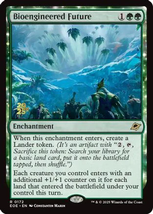 Bioengineered Future  [Prerelease Cards] Foil