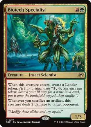 Biotech Specialist  [Promo Pack: Edge of Eternities]