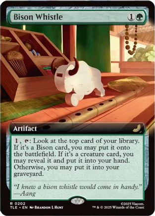 Bison Whistle (Extended Art)  [Avatar: The Last Airbender: Eternal-Legal]