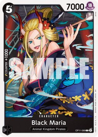 Black Maria (OP11-089) - [A Fist of Divine Speed]