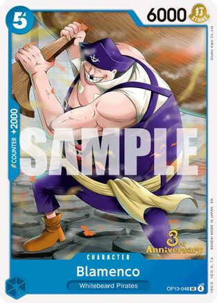 Blamenco (OP13-048) - [Carrying On His Will: 3rd Anniversary Tournament Cards]