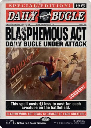 Blasphemous Act (1998)  [Secret Lair Drop Series]