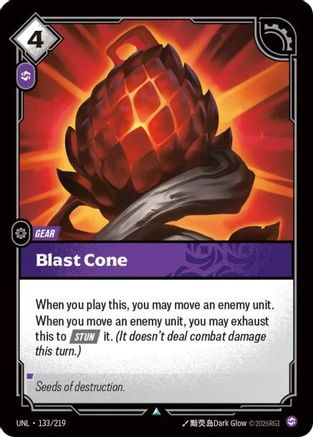 Blast Cone (133/219) - Riftbound - [Unleashed]