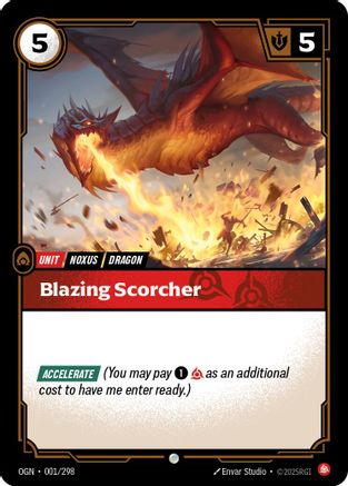 Blazing Scorcher (001/298) - [Origins]