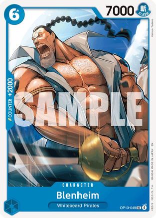Blenheim (OP13-049) - [Carrying On His Will]