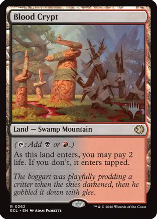 Blood Crypt  [Promo Pack: Lorwyn Eclipsed]