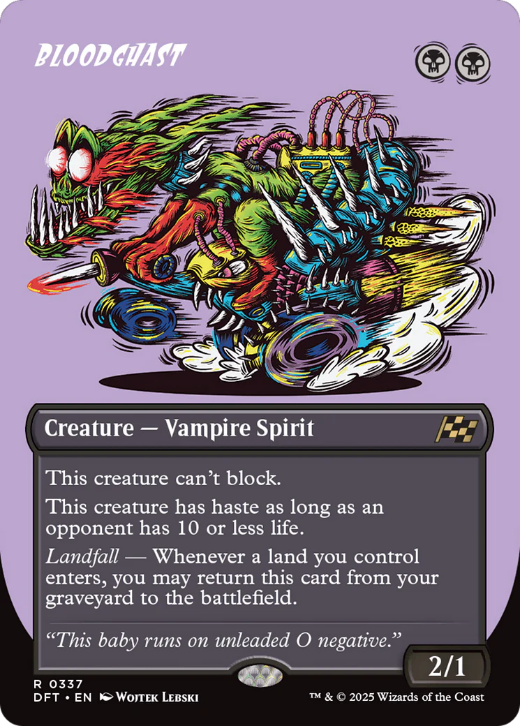 Bloodghast (Borderless) [Aetherdrift] Foil