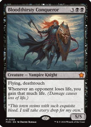 Bloodthirsty Conqueror  [Promo Pack: Edge of Eternities]