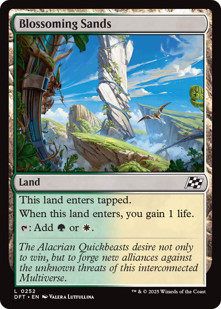 Blossoming Sands [Aetherdrift] Foil