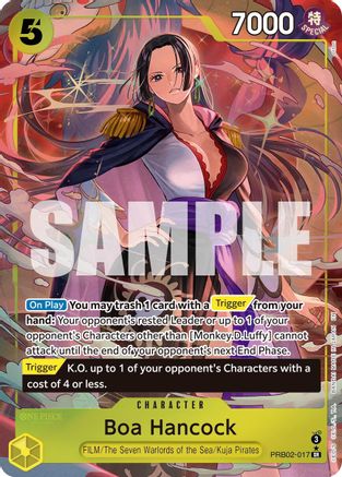 Boa Hancock (Alternate Art) (PRB02-017) - [Premium Booster -The Best- Vol. 2] Foil