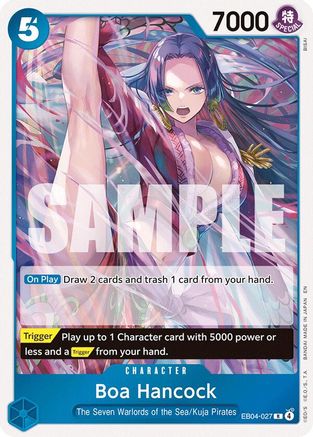 Boa Hancock - EB04-027 (EB04-027) - [The Azure Sea's Seven] Foil