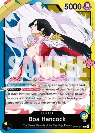 Boa Hancock - OP14-041 (OP14-041) - [The Azure Sea's Seven]