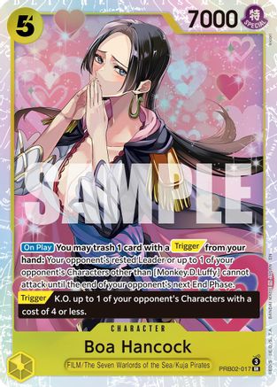 Boa Hancock (PRB02-017) - [Premium Booster -The Best- Vol. 2] Foil