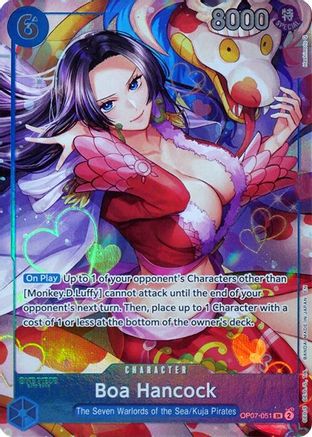 Boa Hancock (Seven Warlords of the Sea Binder Set) (OP07-051) - [One Piece Promotion Cards] Foil