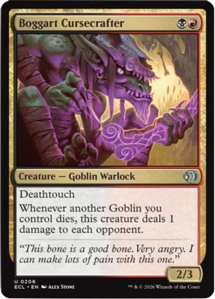 Boggart Cursecrafter  [Lorwyn Eclipsed] Foil