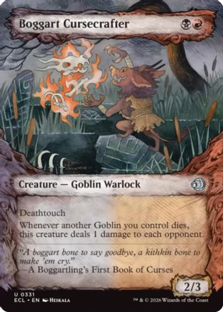 Boggart Cursecrafter (Showcase)  [Lorwyn Eclipsed] Foil