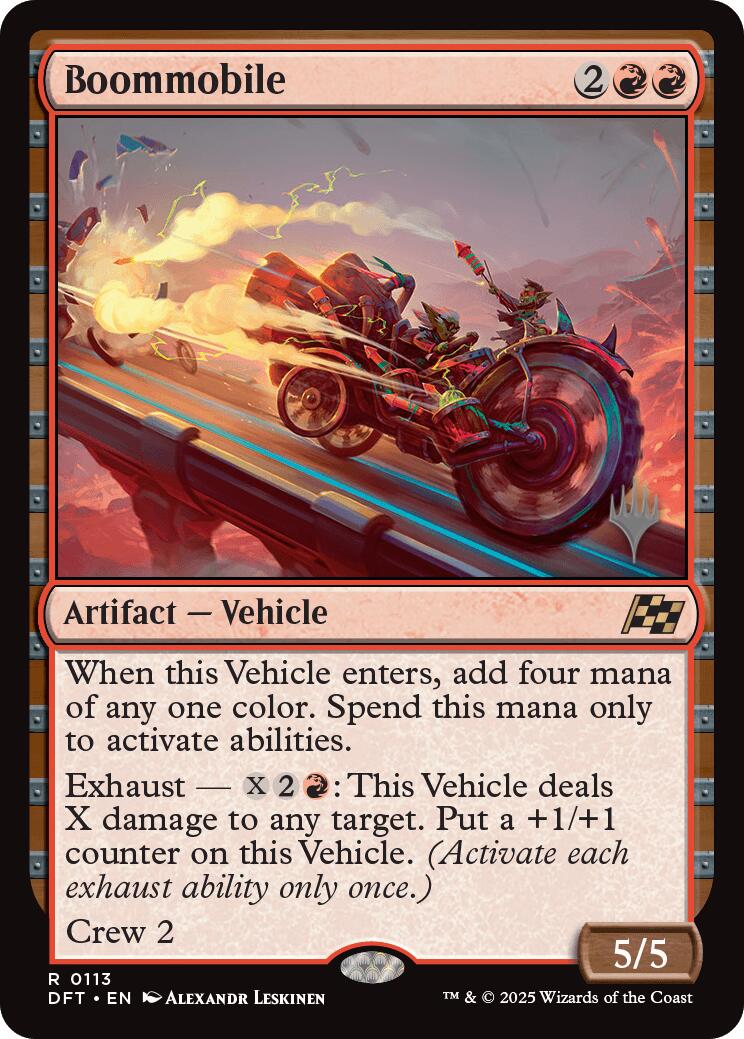 Boommobile (Promo Pack) [Aetherdrift Promos] Foil
