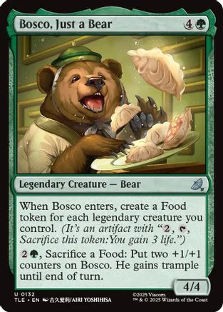 Bosco, Just a Bear  [Avatar: The Last Airbender: Eternal-Legal] Foil